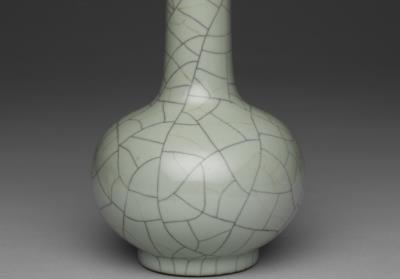 图片[2]-Celestial globe vase with imitation Ge-ware glaze, Qing dynasty, Yongzheng reign (1723-1735)-China Archive